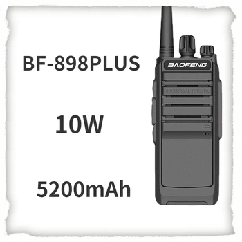 BAOFENG 898PLUS High-power Walkie-talkie, Ročni Prostem 50 Km Bao Feng Walkie-talkie Mini FM