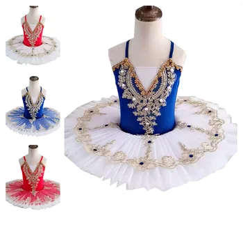 Balet Tutu Krilo Leotards za Ženske Strokovno Svetlobna Trebuh Plesna Predstava Obleko Kostume Beli Labod
