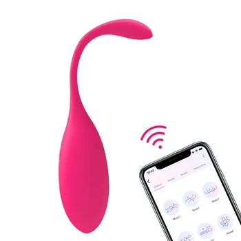 Mobilna APLIKACIJA za Nadzor Vibracijsko Jajce Vibrator Nosljivi Hlačke Vibratorji G Spot Stimulator Vaginalne Keglove Žogo Sex Igrača za Ženske
