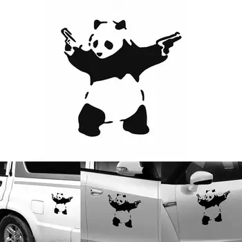 Risanka Panda Živali Vinilne Nalepke Nalepke Avto Avto Okno Zid Odbijača Dekor
