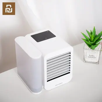 Youpin Microhoo Zračnega Hladilnika 3 V 1 Mini Klimatska Naprava Vode, Hladilni Ventilator, Zaslon Na Dotik, Čas Hladilnik Vlažilnik Doma Namizni Ventilator